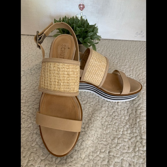 SCHUTZ open toe leather sandals - Picture 4 of 13